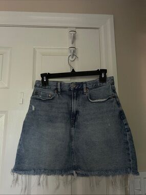 Gap Light Blue Denim Skirt